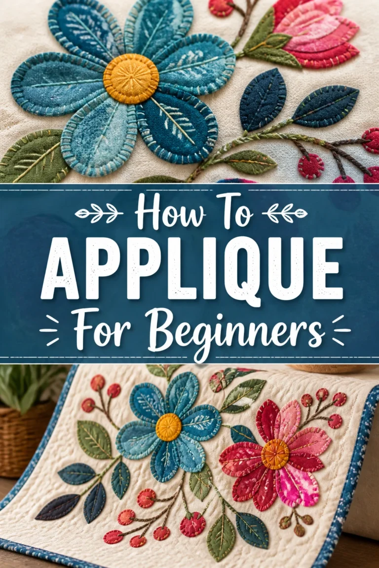 🧵 How To Applique For Beginners