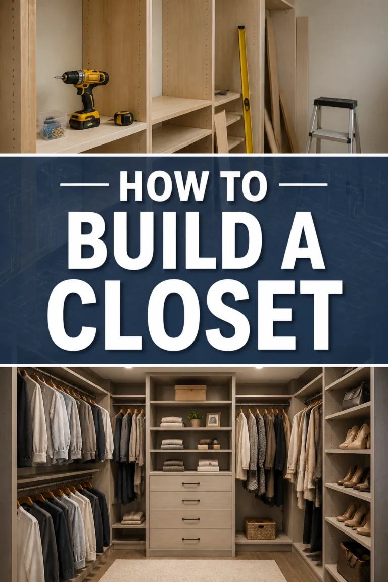 🛠️ How To Build A Closet