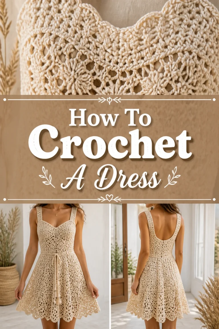 👗 How To Crochet A Dress