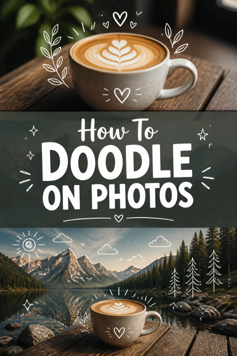 🎨 How To Doodle On Photos
