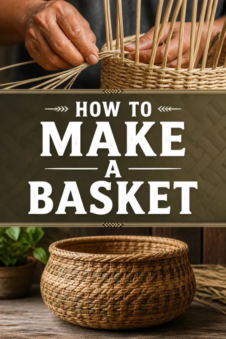 🧺 How To Make A Basket