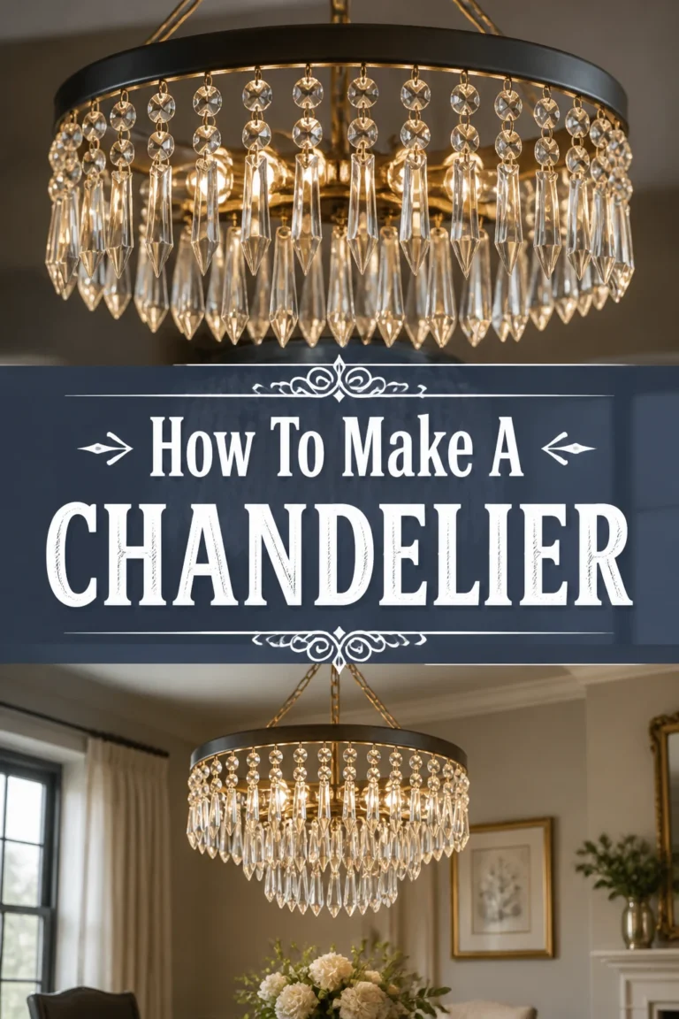 💡 How To Make A Chandelier
