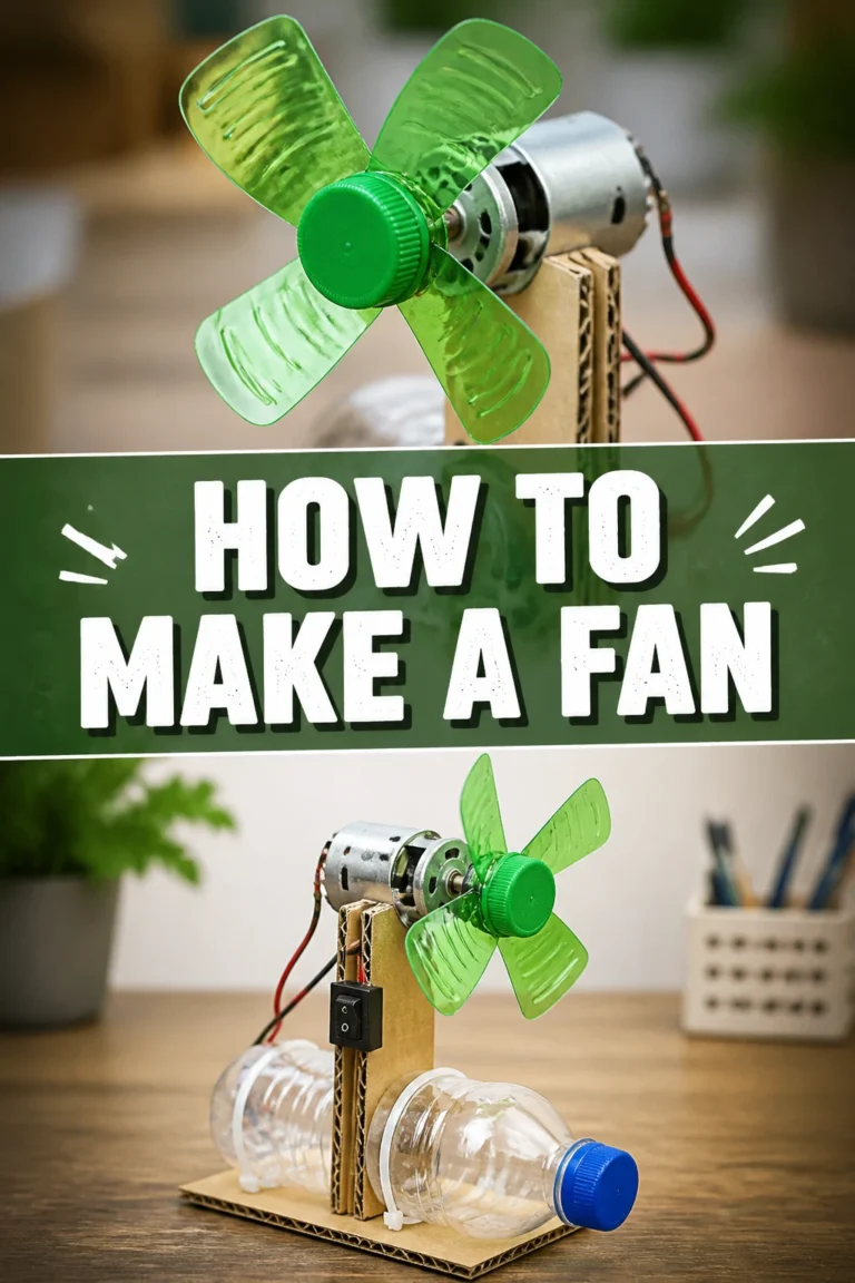 🌬️ How To Make A Fan