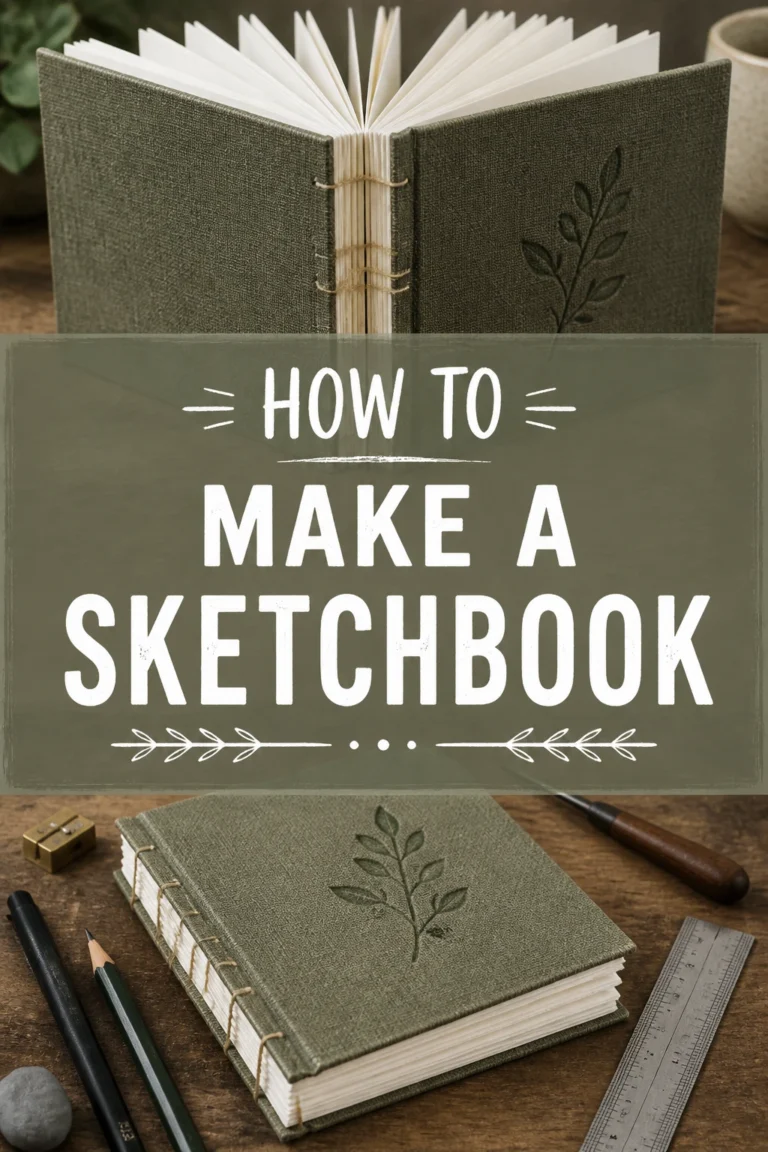 🎨 How To Make A Sketchbook