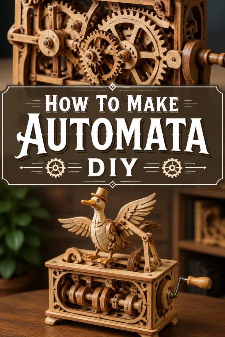 ⚙️ How To Make Automata DIY
