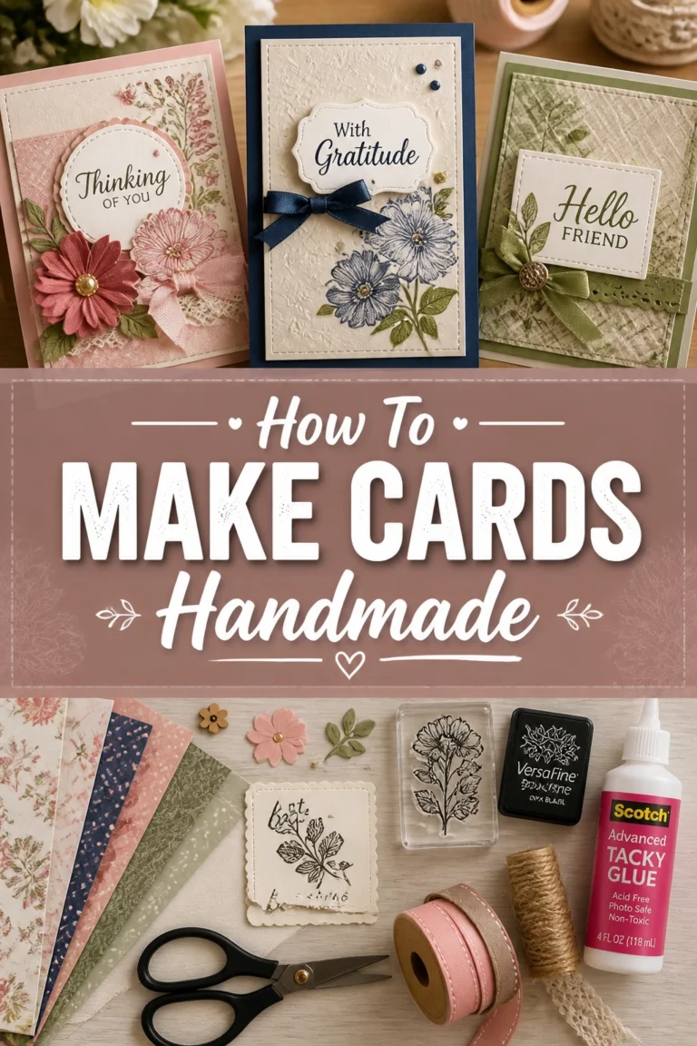 💌 How To Make Cards Handmade
