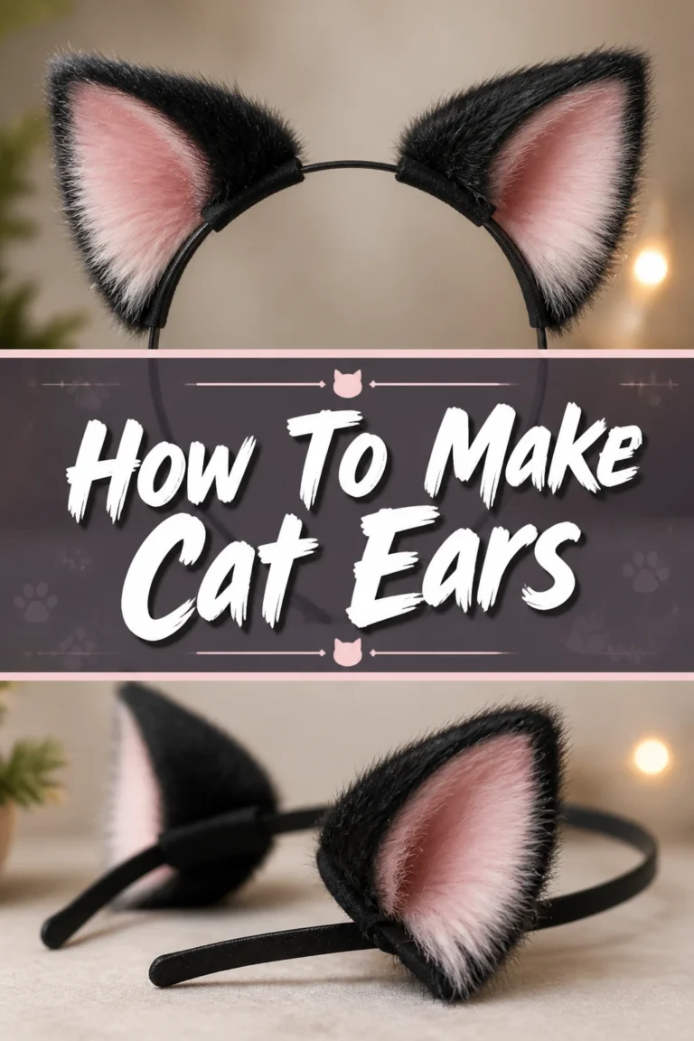 😺 How To Make Cat Ears