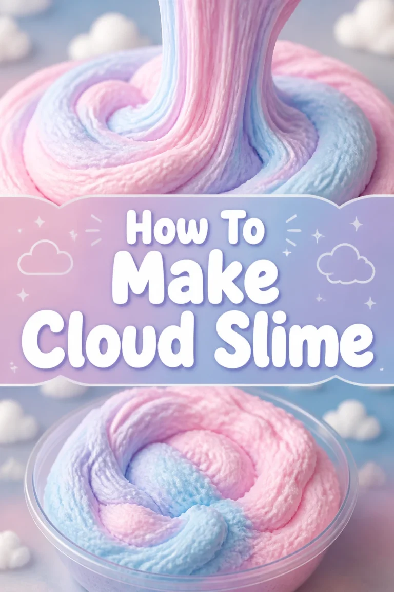 ☁️ How To Make Cloud Slime