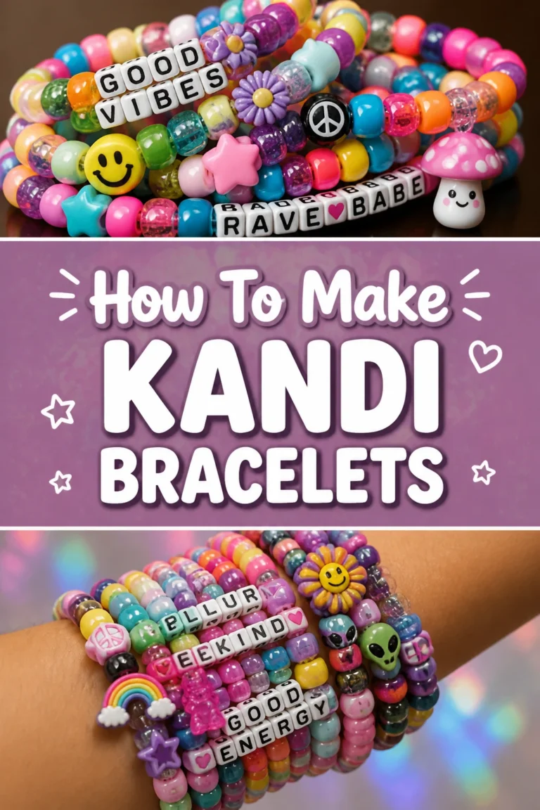 🌈 How To Make Kandi Bracelets