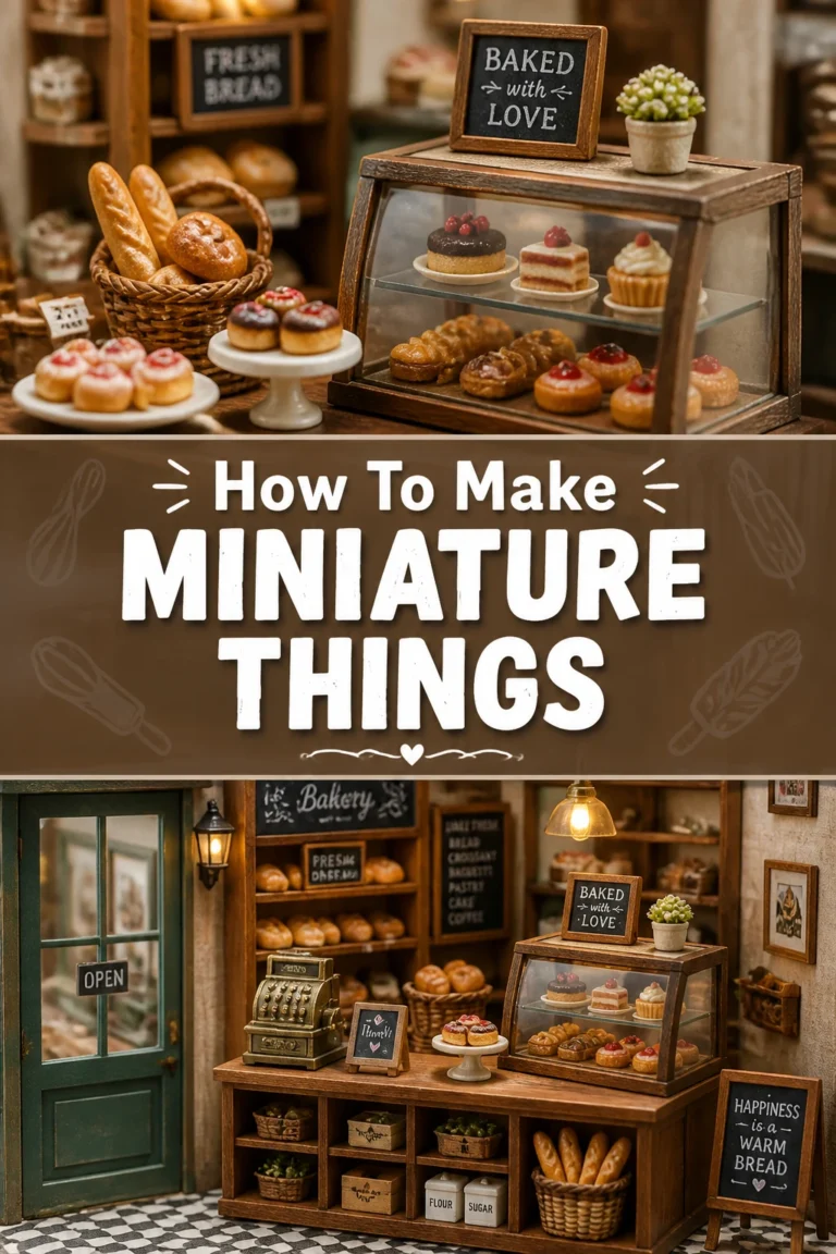 ✨ How To Make Miniature Things