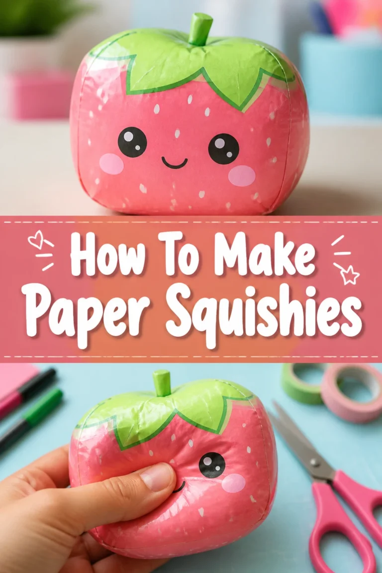 ✂️ How To Make Paper Squishies