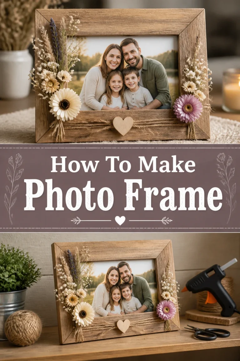 🖼️ How To Make Photo Frame
