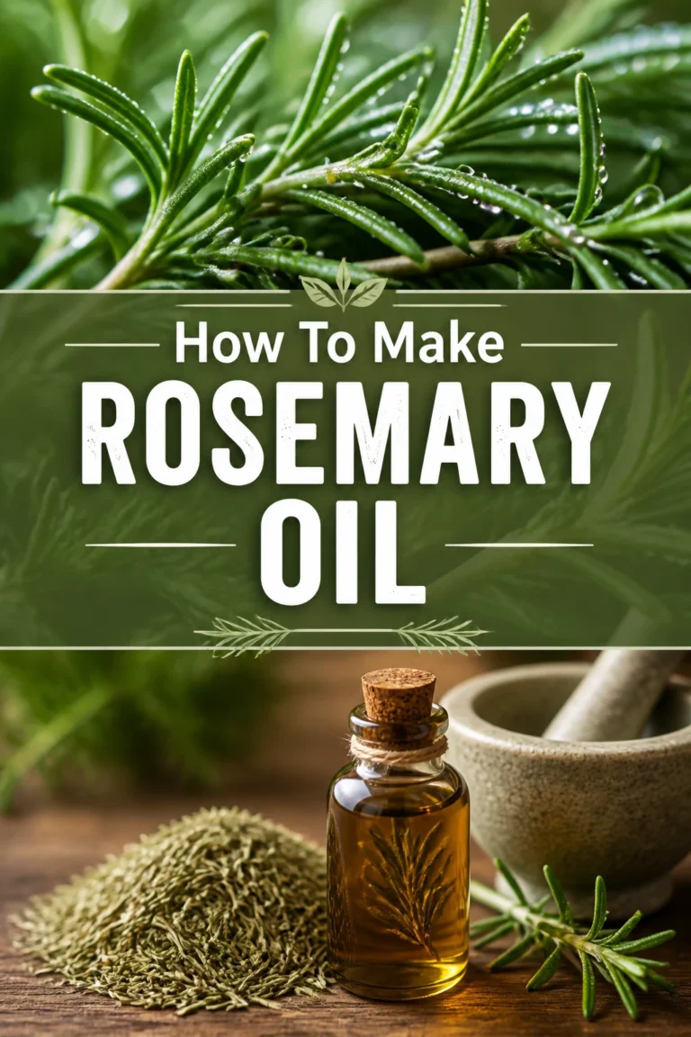 🌿 How To Make Rosemary Oil
