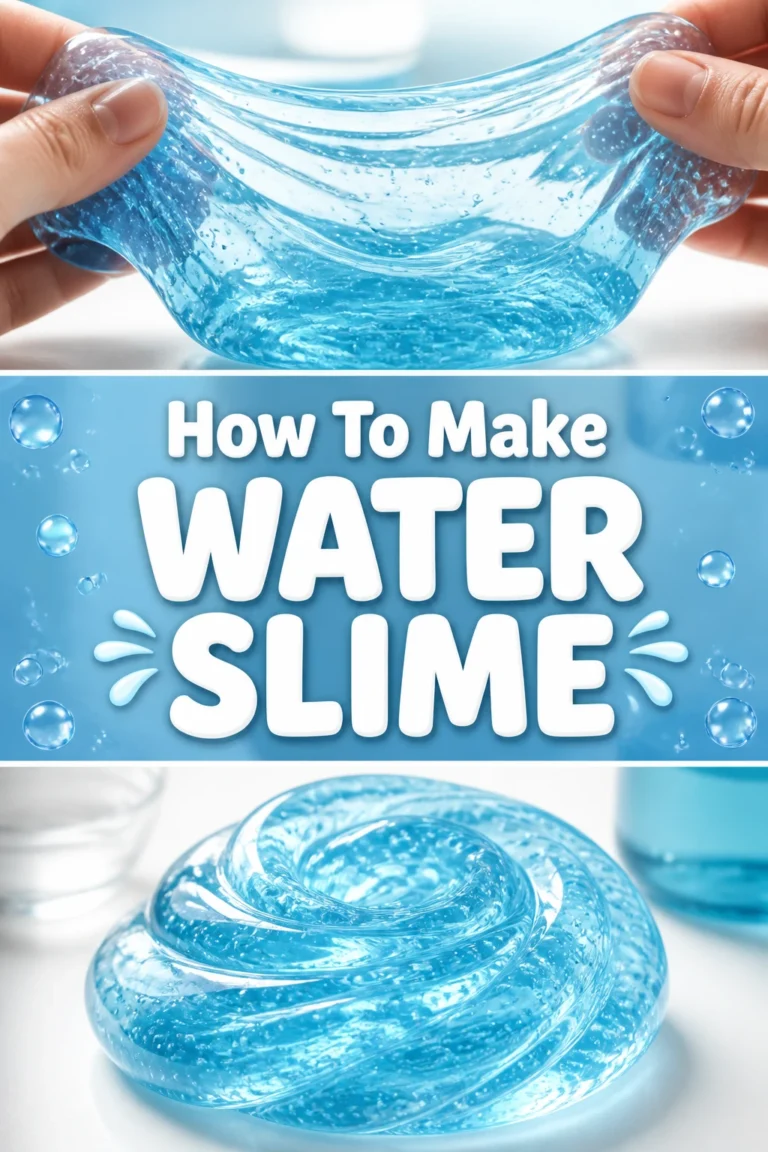 💧 How To Make Water Slime