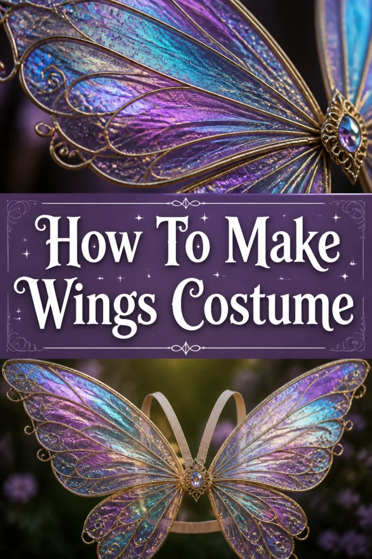 🦋 How To Make Wings Costume